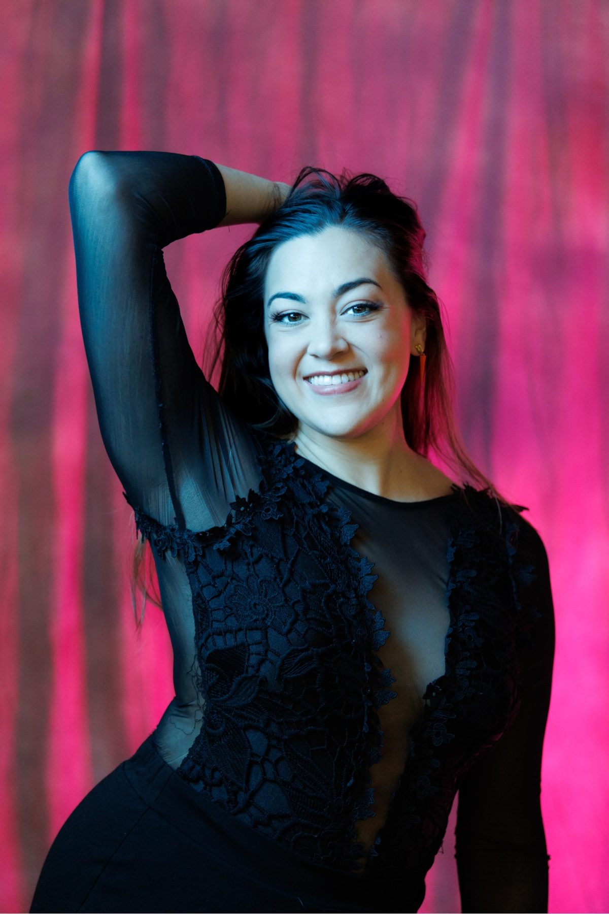 Studio portrait session